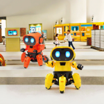 Baby Robot Toy Manufacturer - Six-Claw Electric Music Dancing