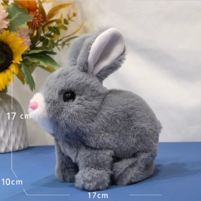 Plush Rabbit Toy Manufacturer - Electric Simulation Shake Walk