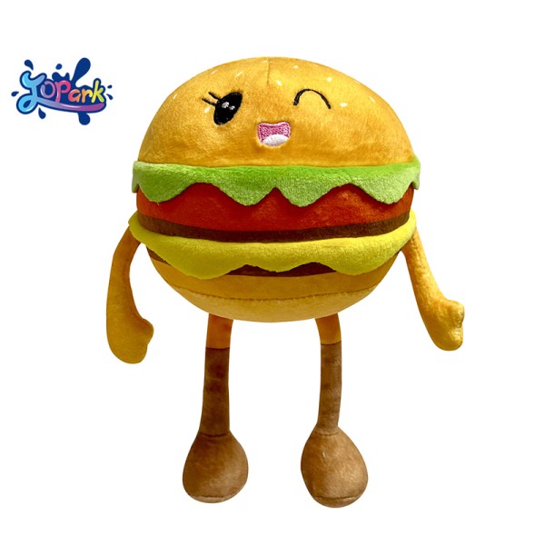 Food Plush Toy Factory - Hamburger Long Hands