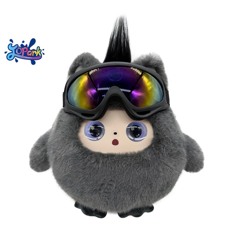 AI Plush Toy Manufacturer - Wear Sunglasses LED Screen