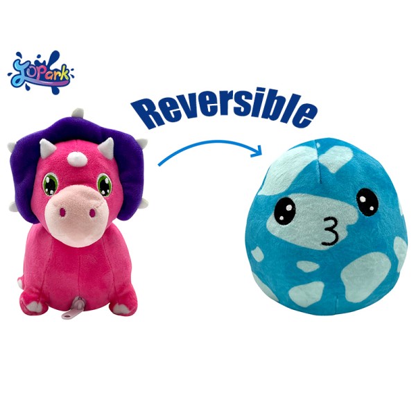 Plush Toy Manufacturer - Reversible Dinosaur With Egg