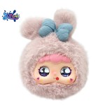 AI Plush Doll Manufacturer - Pink Bow Rabbit Silicone