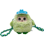 AI Plush Bag Factory - LED Eyes Silicone Face Shoulder