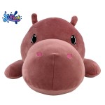 Animal Plush Pillow Manufacturer - Brown Hippopotamus