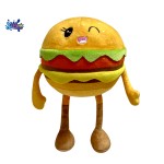 Food Plush Toy Manufacturer - Hamburger Long Legs