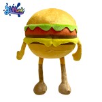 Food Plush Toy Manufacturer - Hamburger Long Legs