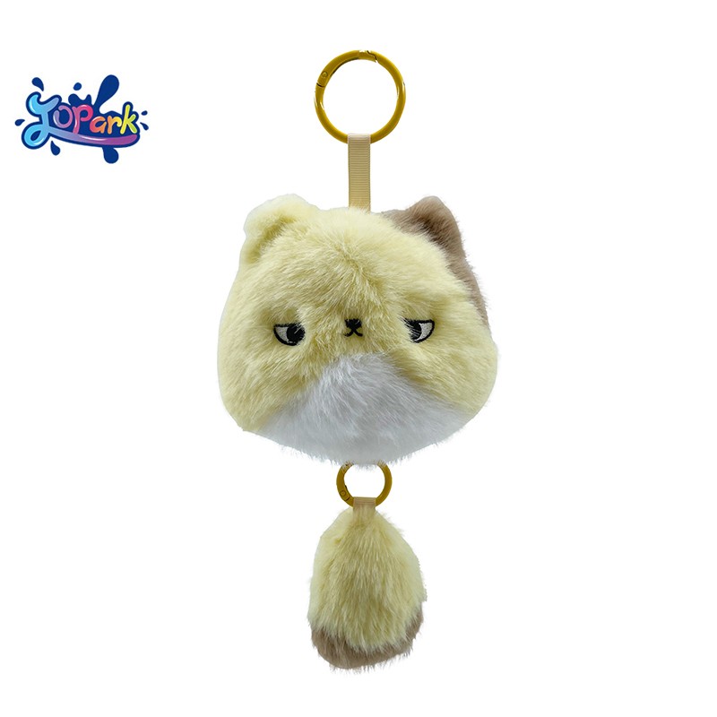 Animal Plush Toy Manufacturer - Multicolored Cat Long-tailed