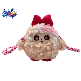 AI Plush Bag Factory - LED Eyes Silicone Face Shoulder