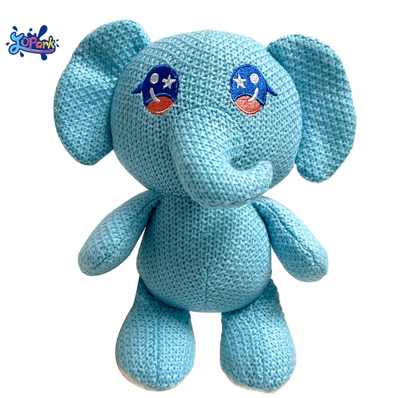 Crochet Doll Factory - Blue Elephant Animals Friend