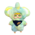 AI Plush Toy Manufacturer - Rotatable Eyes Green Frog