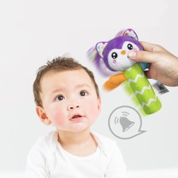 Crib Mobile Manufacturer - Plush Rattle Cartoon Animal