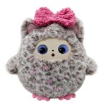 AI Plush Doll Factory - Pink Rabbit LED Screen