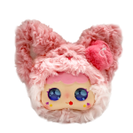 AI Plush Doll Manufacturer - Black Rabbit LED Screen