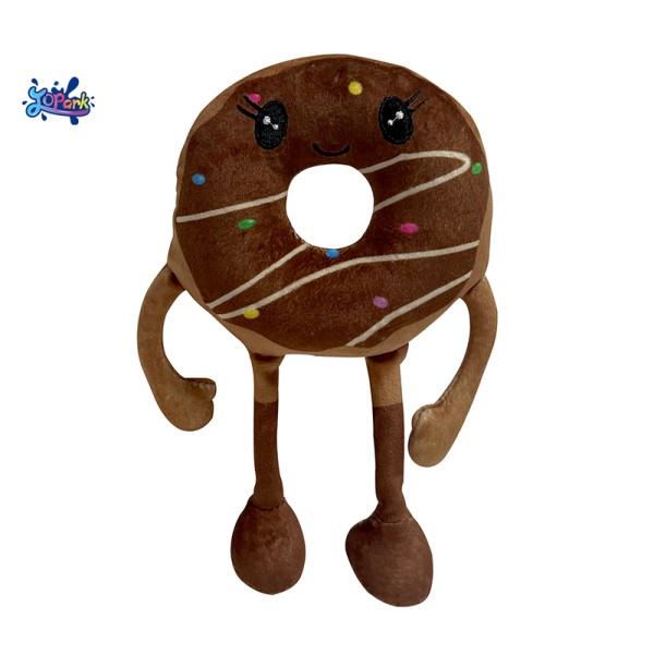Food Plush Toy Factory - Chocolate Doughnut Simulation