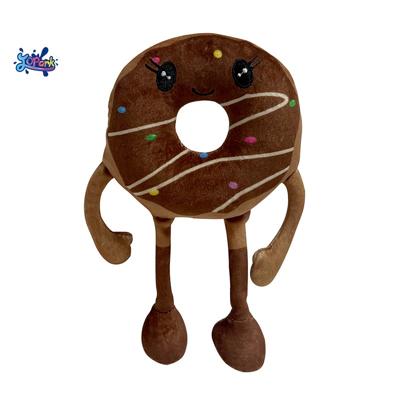 Food Plush Toy Factory - Chocolate Doughnut Simulation