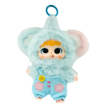 Plush Keychain Manufacturer - Long Ears Rabbit Plaid