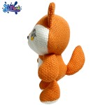 Stuffed Toy Manufacturer - Knitted Fox Doll Small