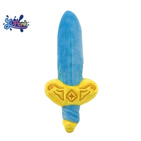 Weapon Plush Toy Factory - Blue Sword Cartoon Plush