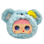 AI Plush Doll Factory - Black Rabbit Vinyl Face