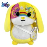 Bunny Plush Toy Factory - Yellow Backpack Bunny