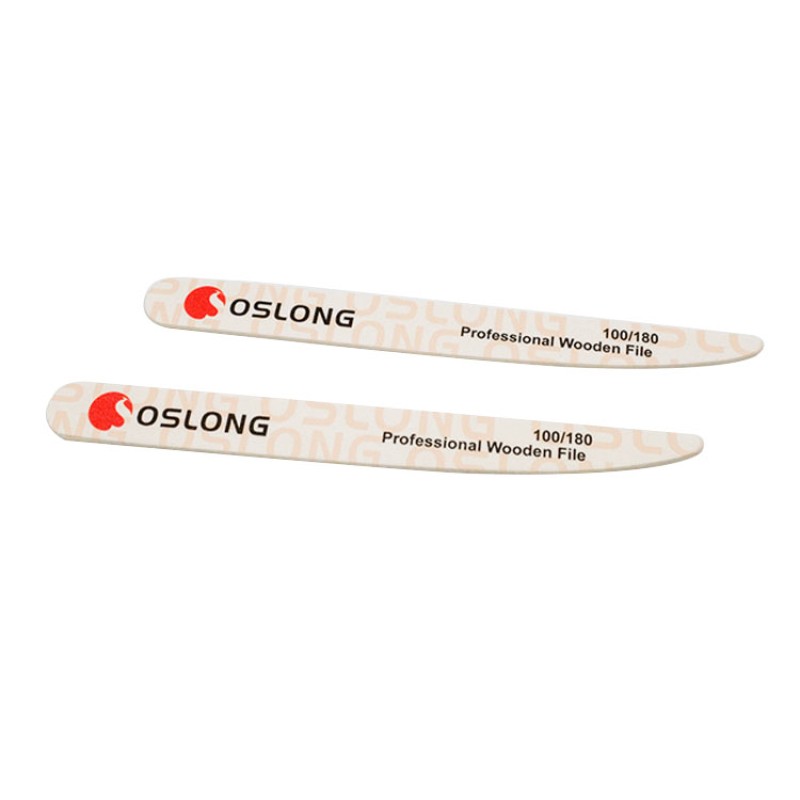 Wooden Nail File Factory - OEM Custom Double Sides Knife Shape