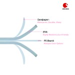 EVA Nail File Manufacturer - OEM Custom Double Side Buffer
