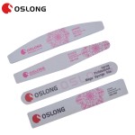 Sponge Nail File Manufacturer - Wholesale Pink Half Moon Double