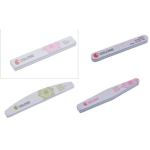 Sponge Nail File Manufacturer - Wholesale Pink Half Moon Double