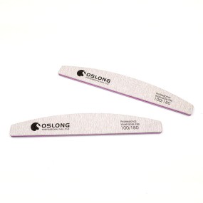Zebra Nail File Factory - OEM Custom Printed Half Moon Type