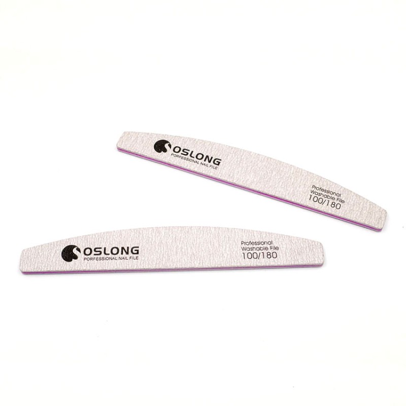 Zebra Nail File Factory - OEM Custom Printed Half Moon Type