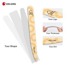 Wooden Nail File Factory - OEM Custom Double Sided Washable Reusable