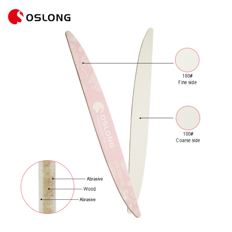 Wooden Nail File Factory - OEM Custom Double-knife Portable