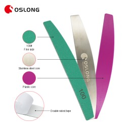 Nail File Refills Factory - OEM Custom Reusable Stainless Steel Base