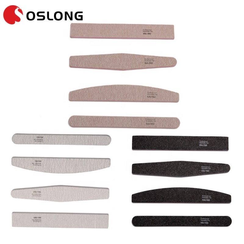 Sandpaper Nail File Factory - OEM Custom Black Professional