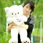 Embroidery Bear Manufacturer - 80cm China Wholesale