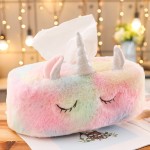 Tissue Box Manufacturer - Creative Plush Unicorn