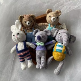 Octopus Amigurumi Manufacturer - Tiny Handmade Mini