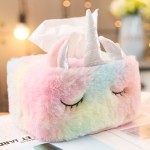 Tissue Box Manufacturer - Creative Plush Unicorn