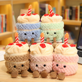 Birthday Plush Toy Manufacturer - 2025 New Kawaii Cake