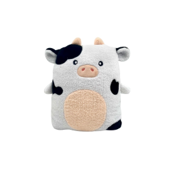 Cow Pillow Manufacturer - Custom EN71 Square Black White