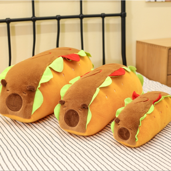 Capybara Plush Toy Manufacturer - 2025 Hot Dog Design