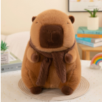 Capybara Plush Toy Manufacturer - Bobo Milk Tea Scarf