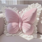Butterfly Pillow Factory - Cute Girly Heart Sofa