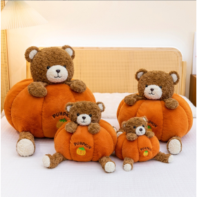 Pumpkin Bear Plush Factory - 2025 New Style Creative