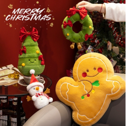 Christmas Plush Toy Factory - 2025 Cartoon Santa Claus