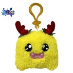 Christmas Keychain Manufacturer - Custom Green Mascot