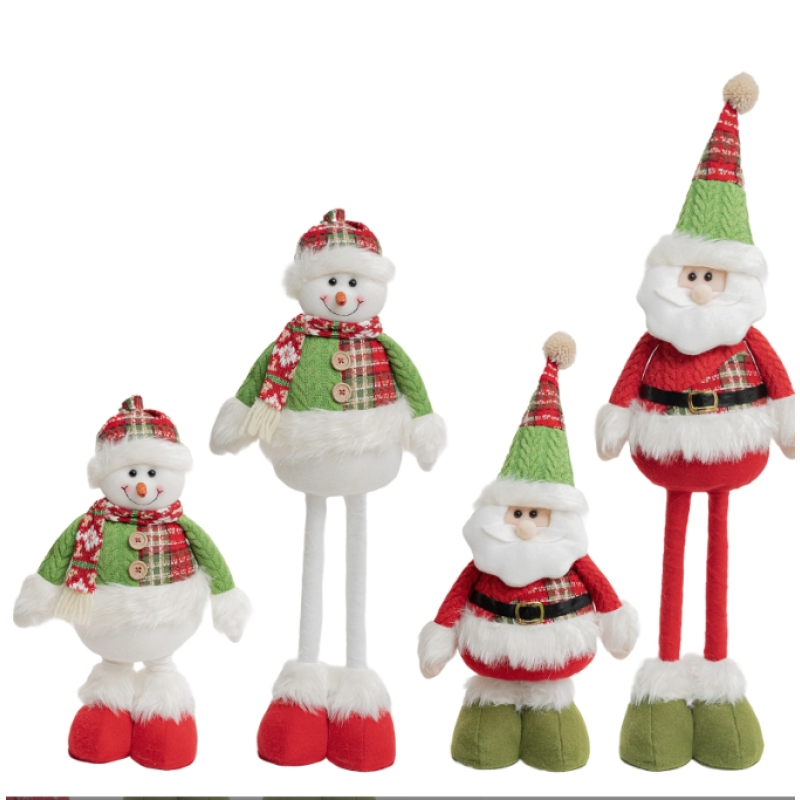 Christmas Plush Toy Factory - 2025 Stretchable Santa Claus
