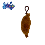 Cat Keychain Manufacturer - Custom Square Purple Creative