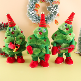 Christmas Plush Toy Manufacturer - 2025 Kawaii Electronic Tree