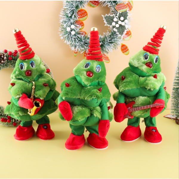 Christmas Plush Toy Manufacturer - 2025 Kawaii Electronic Tree